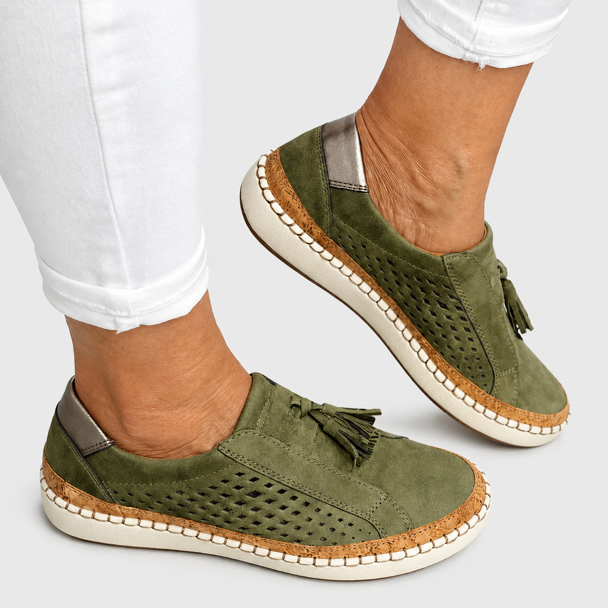 Scarpe Traforate con Nappine