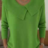 Giuliana™ | Maglia Calda con Colletto Morbido