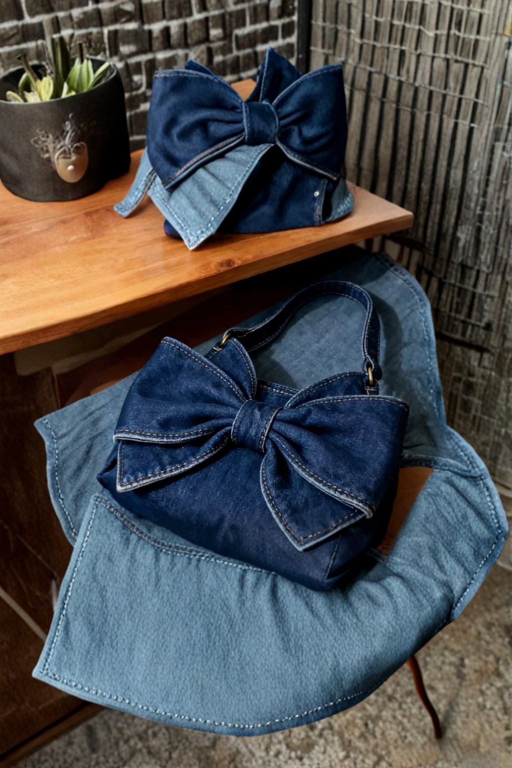 Borsa Rétro con Fiocco