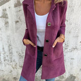 Cristina - Giacca Lunga Elegante per il Quotidiano