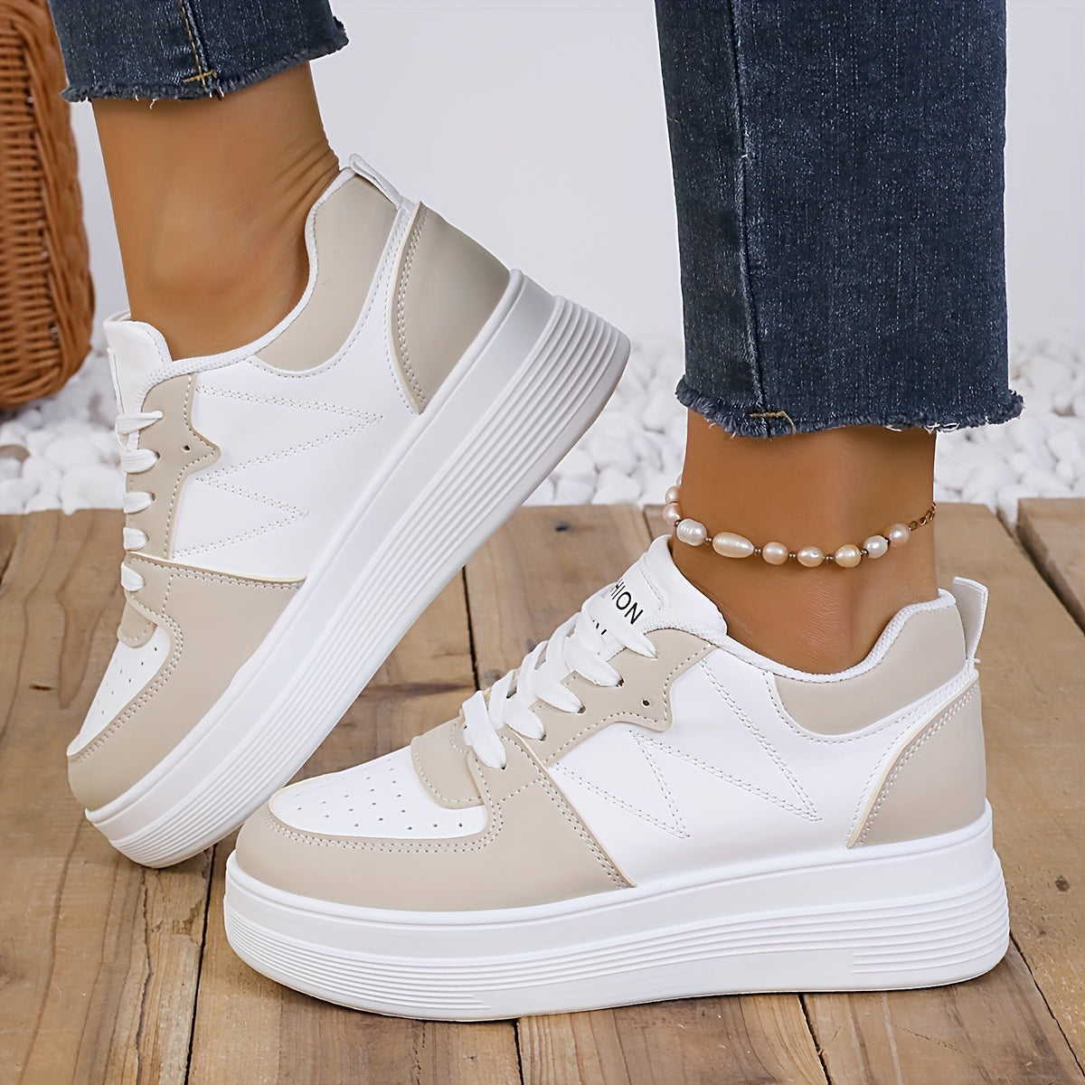 Sneakers Eleganti con Piattaforma
