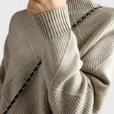 Vittoria | Maglione in Cashmere con Collo Alto