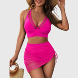 Maëlle | Set di Bikini con Controllo della Pancia e Gonna