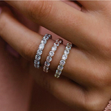 Élise – Anello in diamanti a doppio anello