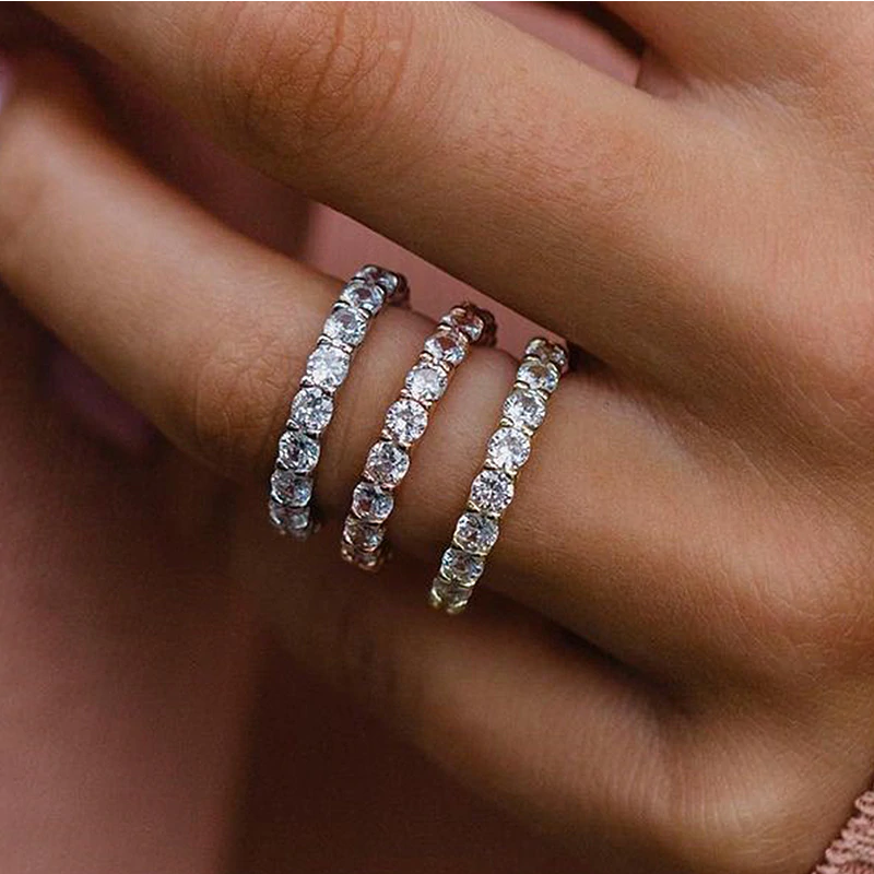 Élise – Anello in diamanti a doppio anello