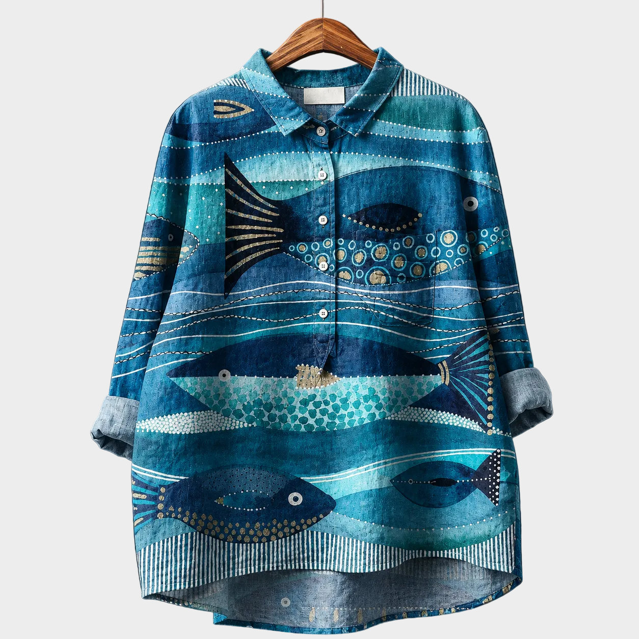 Blusa elegante estiva