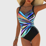 Néréa | Costume da bagno intero modellante con scollatura incrociata