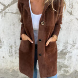 Cristina - Giacca Lunga Elegante per il Quotidiano