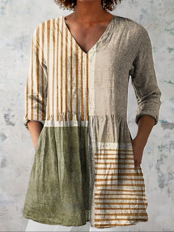 Gaia | Blusa lunga a V
