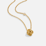 Léonore – Collana dorata doppia con delicato dettaglio