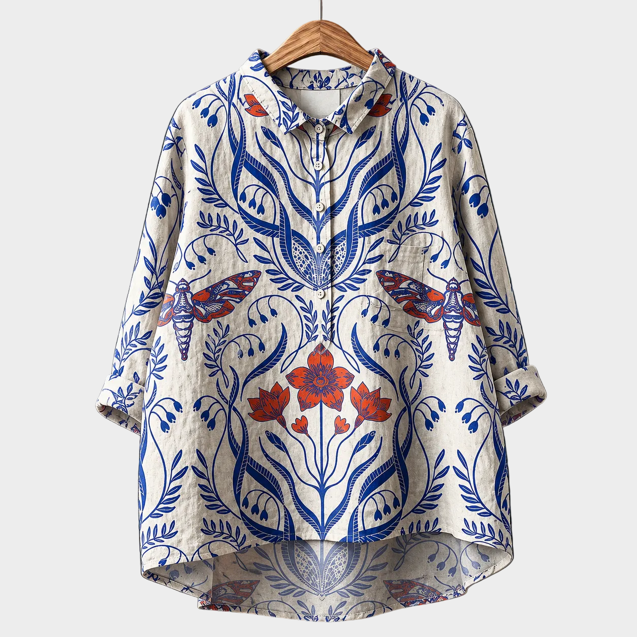 Blusa elegante estiva