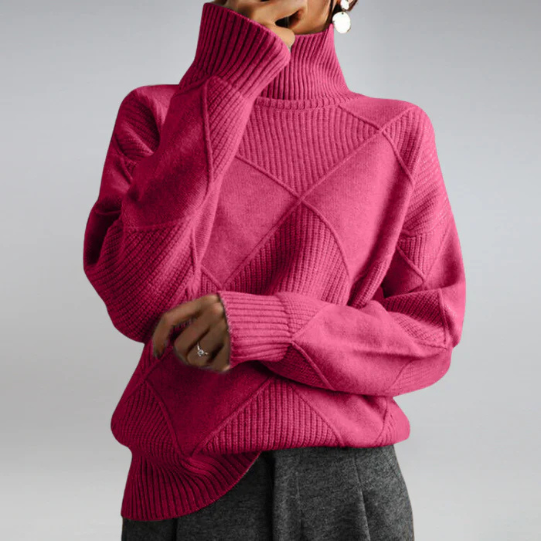 Anne | Pullover Collo Alto Luxe