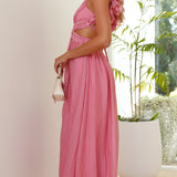 Louiza - Abito elegante con scollo a V profondo