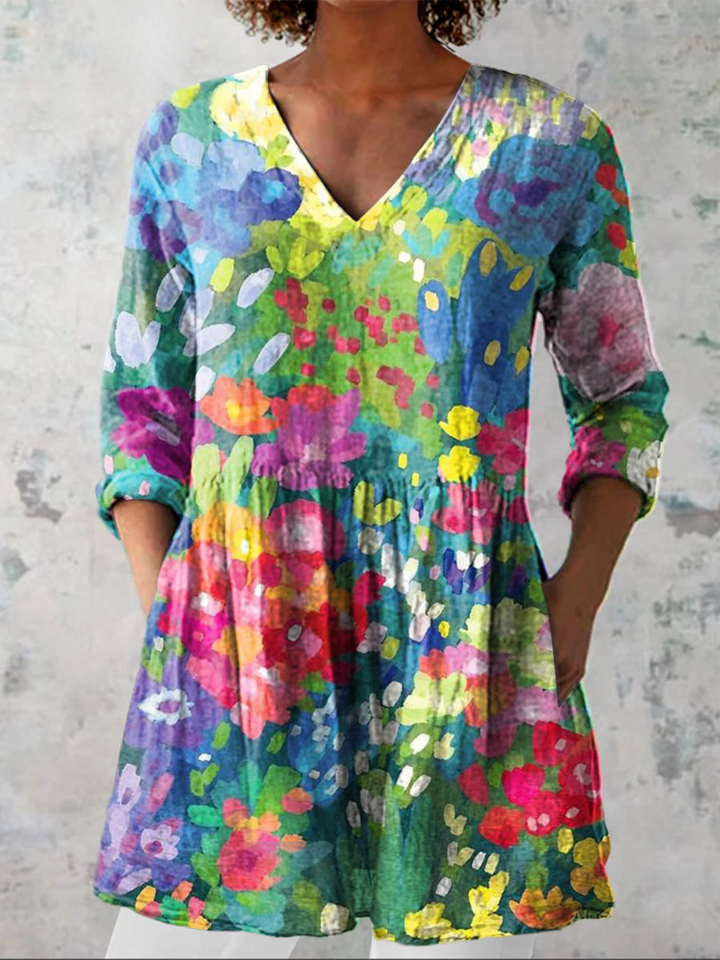 Sofia | Blusa lunga a V