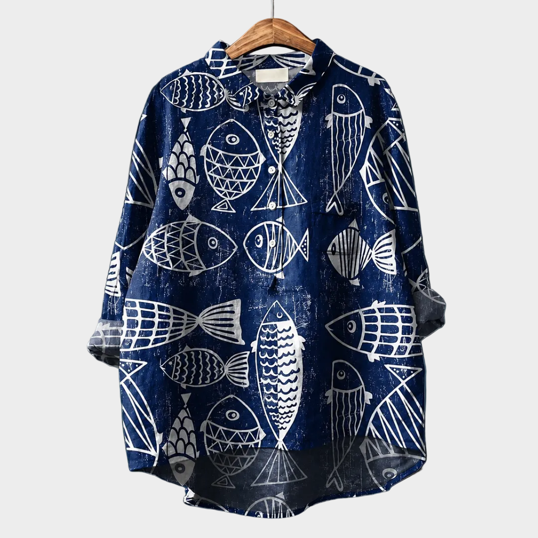 Blusa elegante estiva