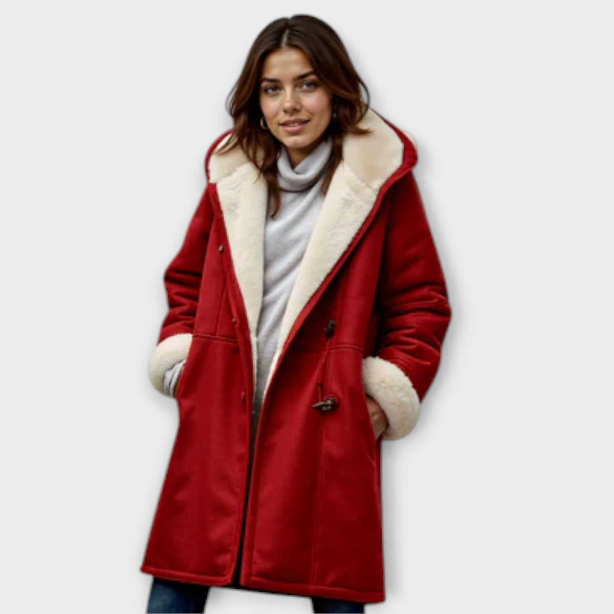 Antonia - Cappotto di pelliccia caldo