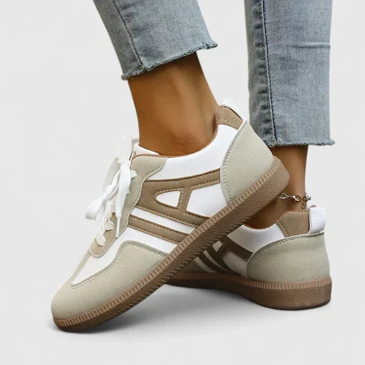 Sneakers Rétro con Bande Laterali