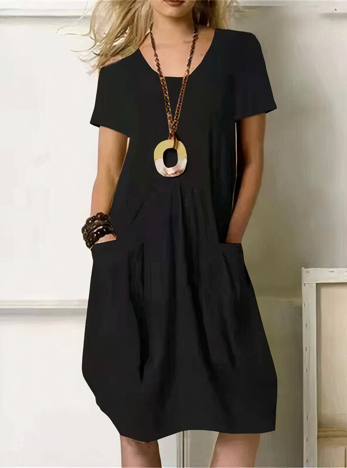 Marije - Abito Casual con Tasche