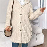 ANGELA™ | CARDIGAN CON CAPPUCCIO