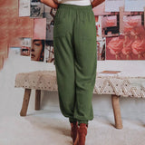 Kaeli - Pantaloni eleganti con coulisse