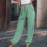 Kaeli - Pantaloni eleganti con coulisse