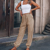 Kaeli - Pantaloni eleganti con coulisse