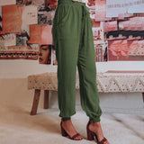 Kaeli - Pantaloni eleganti con coulisse