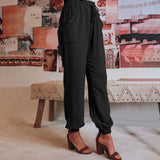 Kaeli - Pantaloni eleganti con coulisse