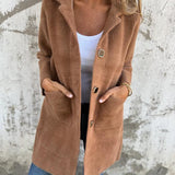 Cristina - Giacca Lunga Elegante per il Quotidiano