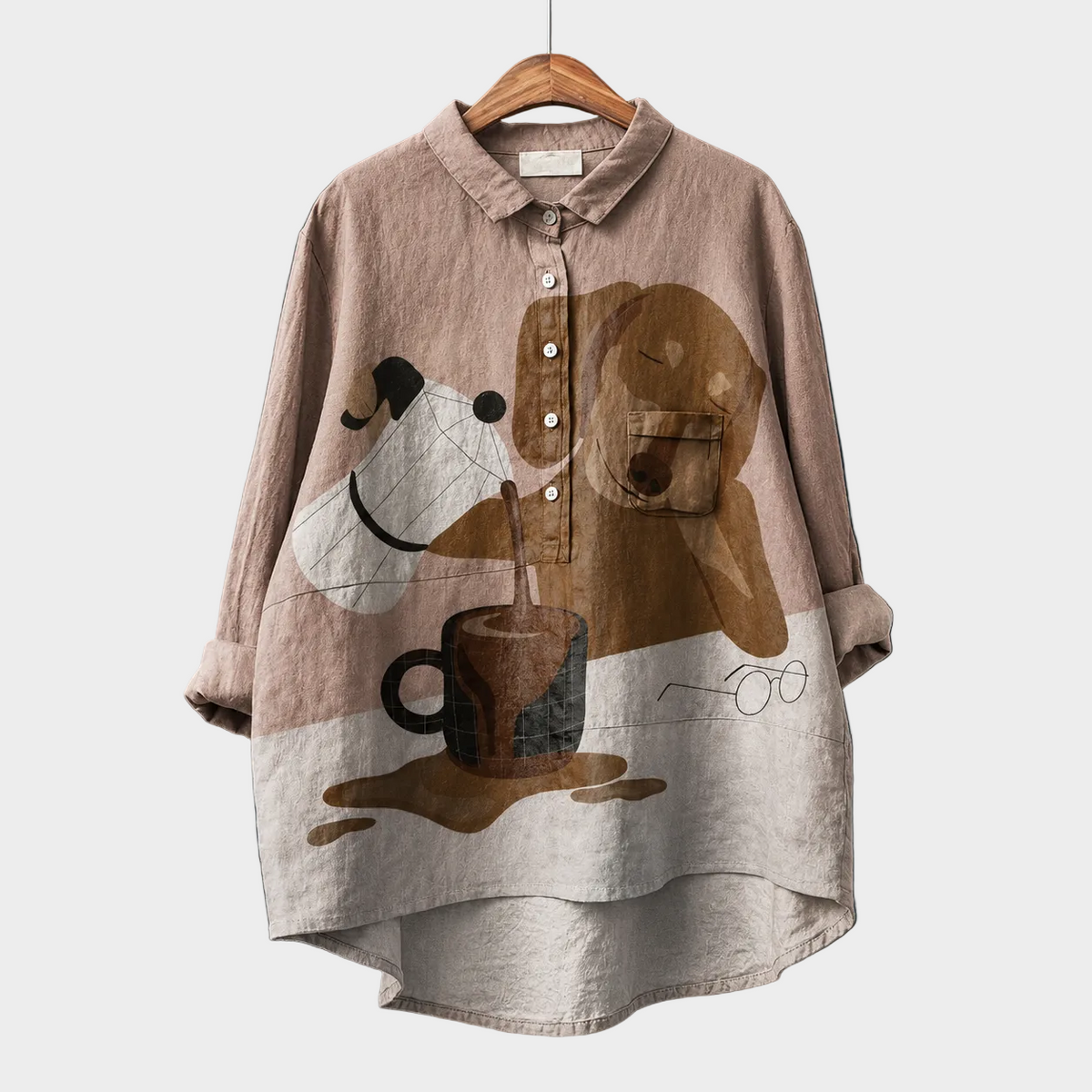 Blusa elegante estiva