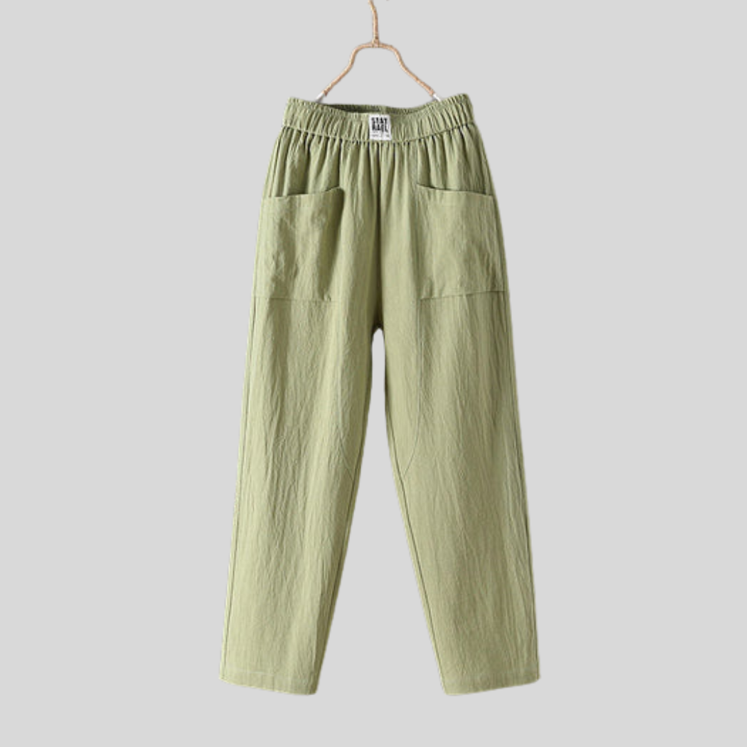 Alyra - Pantaloni rilassati con tasche