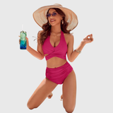 Pascale | Set di Bikini Elegante a Vita Alta