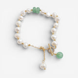 Bracciale d'Avventura Lussuoso con Perle Naturali di Mare