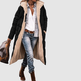 Laura - Cappotto invernale con taglio reversibile
