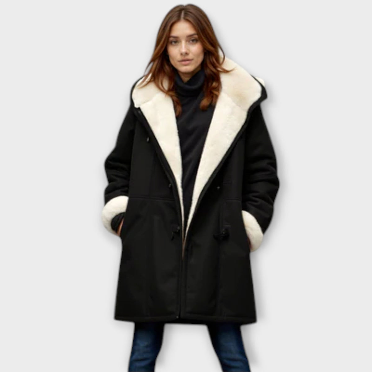 Antonia - Cappotto di pelliccia caldo