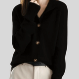Stéphanie | Cardigan in Cashmere Stile Retro