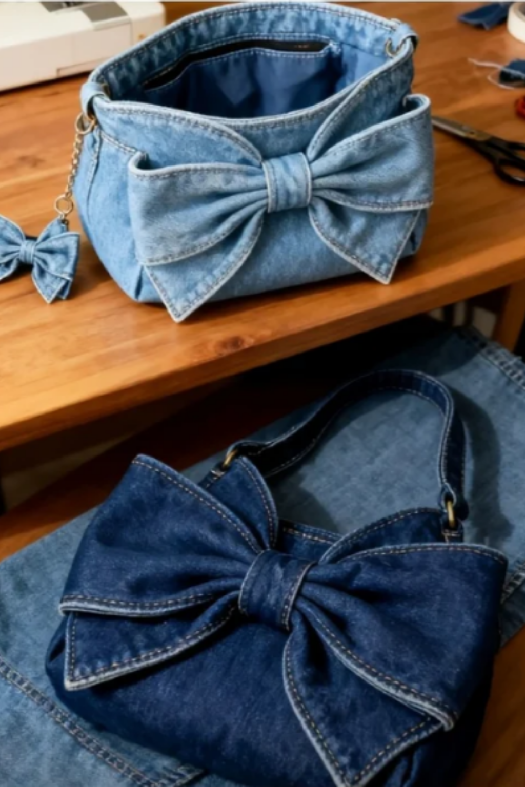 Borsa Rétro con Fiocco