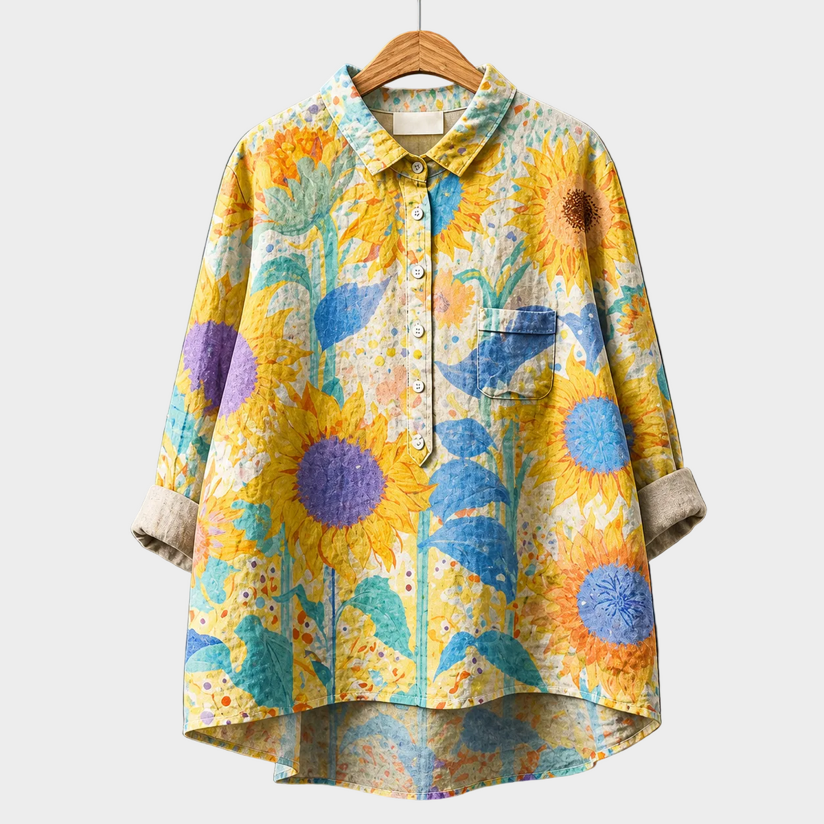Blusa elegante estiva