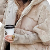 Dominika - Cappotto imbottito con cappuccio