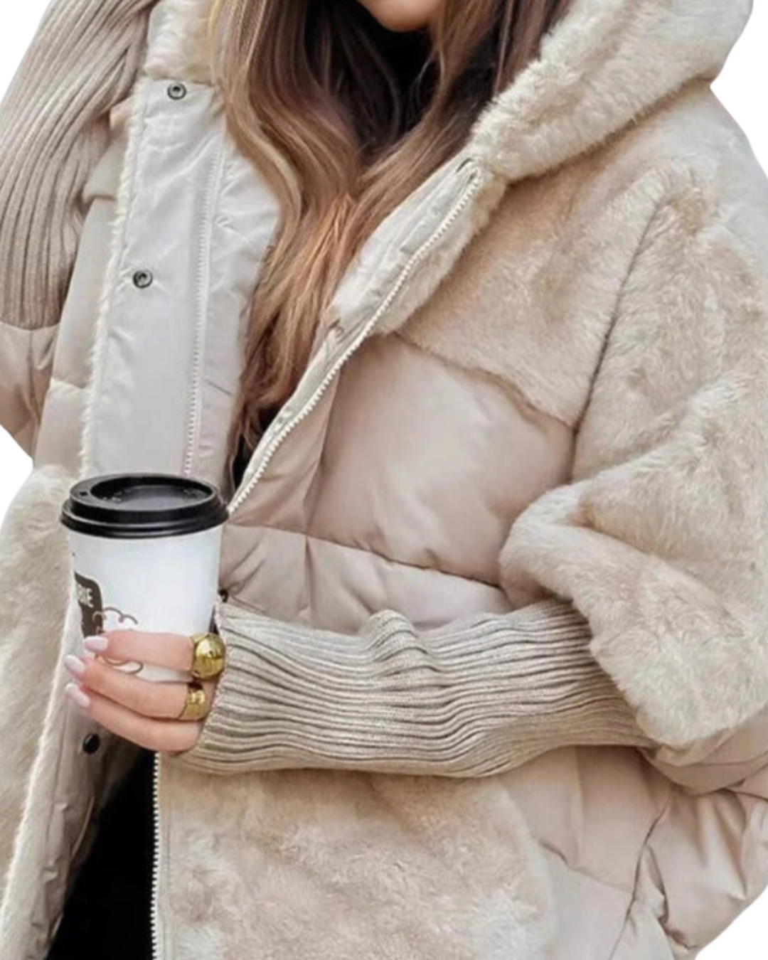 Dominika - Cappotto imbottito con cappuccio