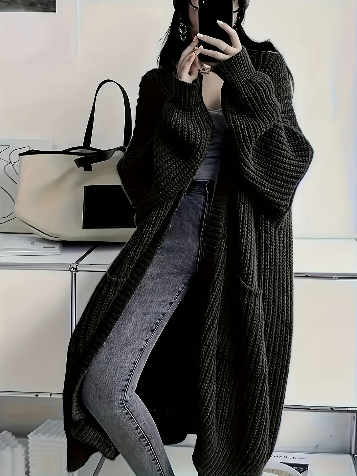 Alice | Cardigan Longline Confiance Douillette