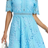 Lisandia - Abito midi con cut-out (Taglia piccola – scegli una in più)