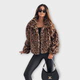 Leonor - Cappotto Leopardato