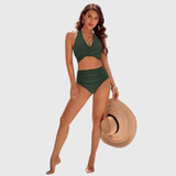 Pascale | Set di Bikini Elegante a Vita Alta