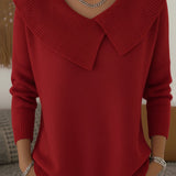 Giuliana™ | Maglia Calda con Colletto Morbido