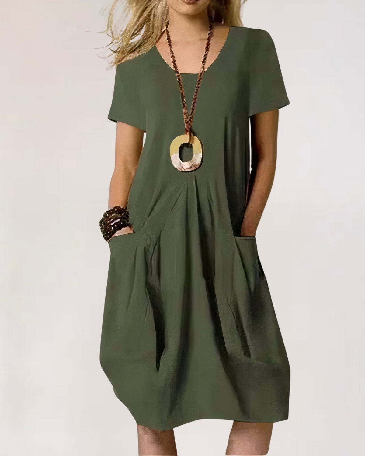 Marije - Abito Casual con Tasche
