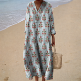 Chloé - Vestito Estivo Stampato Flatteggiante