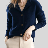 Stéphanie | Cardigan in Cashmere Stile Retrò