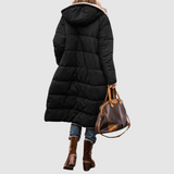 Laura - Cappotto invernale con taglio reversibile