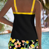 Laluna® | Set tankini elegante a due pezzi
